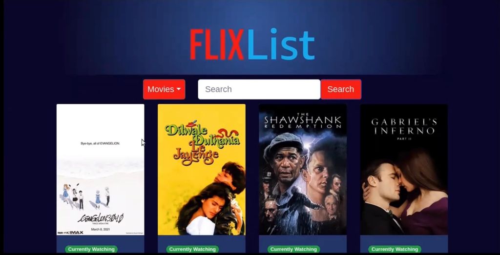 FlixList Project
